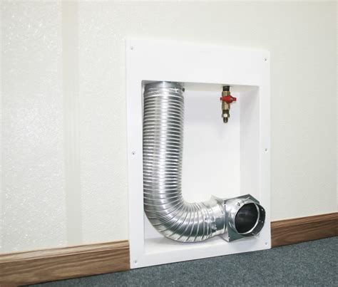 electrical box for dryer receptacle|recessed dryer outlet box.